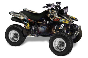 Yamaha Warrior 350 ATV Graphic Kit