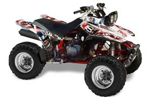 Yamaha Warrior 350 ATV Graphic Kit