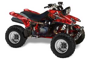 Yamaha Warrior 350 ATV Graphic Kit
