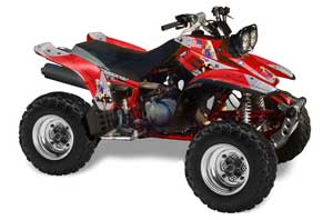 Yamaha Warrior 350 ATV Graphic Kit