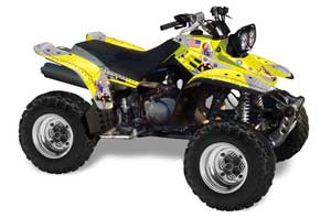 Yamaha Warrior 350 ATV Graphic Kit