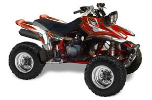 Yamaha Warrior 350 ATV Graphic Kit