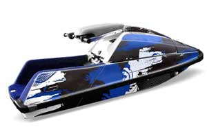 Yamaha Superjet Square Nose Jet Ski Graphic Kit