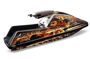 Yamaha Superjet Square Nose Jet Ski Graphic Kit