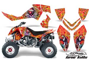 Polaris Outlaw 450 / 500 / 525 ATV Custom Graphic Kit - 2006-2008
