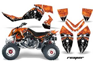 Polaris Outlaw 450 / 500 / 525 ATV Graphic Kit - 2006-2008 Reaper Orange