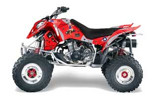 Polaris Outlaw 450 / 500 / 525 ATV Graphic Kit