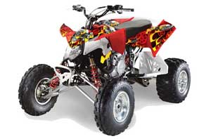 Polaris Outlaw 450 / 500 / 525 ATV Graphic Kit
