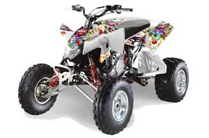 Polaris Outlaw 450 / 500 / 525 ATV Graphic Kit