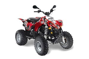 Polaris Scrambler / Trailblazer 500 ATV Graphic Kit
