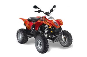 Polaris Scrambler / Trailblazer 500 ATV Graphic Kit