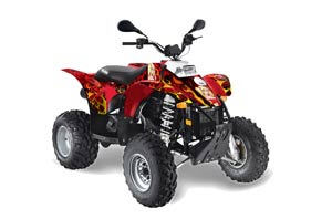 Polaris Scrambler / Trailblazer 500 ATV Graphic Kit