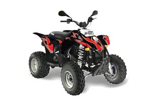 Polaris Scrambler / Trailblazer 500 ATV Graphic Kit