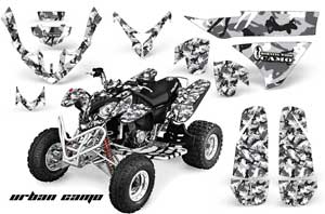 Polaris Predator 500 ATV Graphic Kit - 2002-2011 Urban Camo White