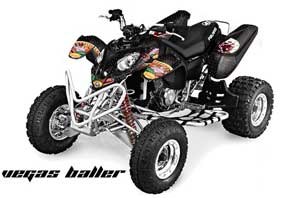 Polaris Predator 500 ATV Graphic Kit