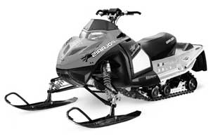 Polaris IQ Race 600 Sled Graphic Kit