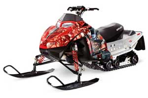 Polaris IQ Race 600 Sled Graphic Kit