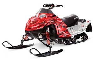 Polaris IQ Race 600 Sled Graphic Kit