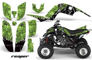 Yamaha Raptor 660 ATV Graphic Kit - 2001-2005 Reaper Blue