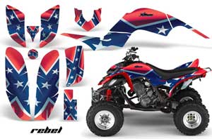 Yamaha Raptor 660 ATV Graphic Kit - 2001-2005 Rebel
