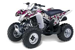 Suzuki LTZ 250 ATV Graphic Kit - 2004-2011 Northstar Pink
