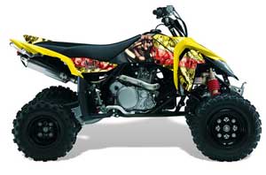 Suzuki LTR 450 ATV Graphic Kit