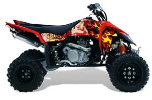 Suzuki LTR 450 ATV Graphic Kit