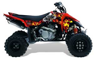 Suzuki LTR 450 ATV Graphic Kit