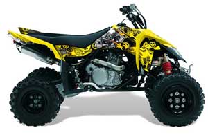Suzuki LTR 450 ATV Graphic Kit