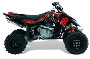 Suzuki LTR 450 ATV Graphic Kit