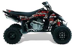 Suzuki LTR 450 ATV Graphic Kit