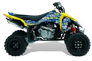 Suzuki LTR 450 ATV Graphic Kit