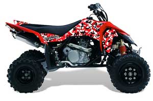 Suzuki LTR 450 ATV Graphic Kit