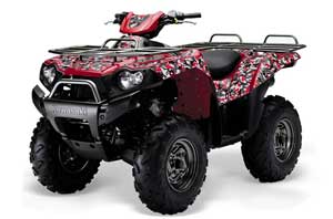 Kawasaki Brute Force 650i 4x4 ATV Graphic Kit