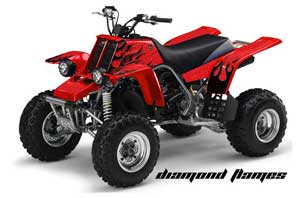 Yamaha Banshee 350 (Full Bore Plastics) ATV Graphic Kit