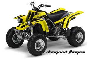 Yamaha Banshee 350 (Full Bore Plastics) ATV Graphic Kit