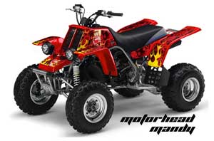 Yamaha Banshee 350 (Full Bore Plastics) ATV Graphic Kit