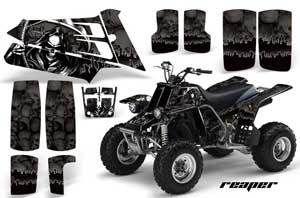 Yamaha Banshee 350 (Full Bore Plastics) ATV Graphic Kit - All Years Reaper Black