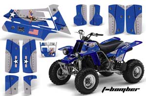 Yamaha Banshee 350 (Full Bore Plastics) ATV Graphic Kit - All Years T Bomber Blue