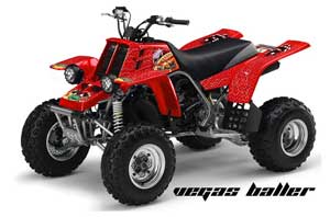 Yamaha Banshee 350 (Full Bore Plastics) ATV Graphic Kit