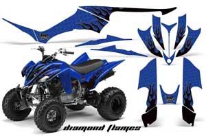 Yamaha Raptor 350 ATV Custom Graphic Kit - 2004-2014