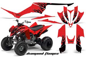 Yamaha Raptor 350 ATV Custom Graphic Kit - 2004-2014