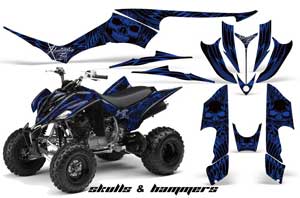 Yamaha Raptor 350 ATV Custom Graphic Kit - 2004-2014