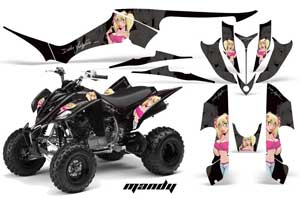 Yamaha Raptor 350 ATV Custom Graphic Kit - 2004-2014