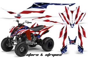 Yamaha Raptor 350 ATV Custom Graphic Kit - 2004-2014