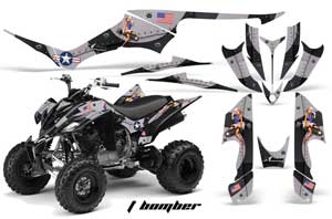 Yamaha Raptor 350 ATV Custom Graphic Kit - 2004-2014