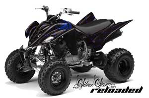 Yamaha Raptor 350 ATV Graphic Kit - 2004-2014 Reaper Red