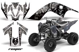 Yamaha Raptor 700 ATV Graphic Kit - 2006-2012 Reaper Red