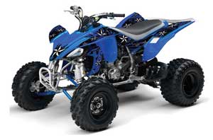 Yamaha YFZ 450 ATV Graphic Kit - 2004-2014 Northstar Blue
