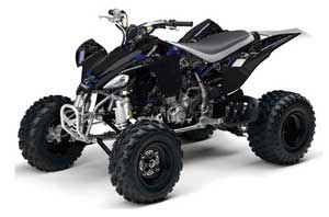 Yamaha YFZ 450 ATV Graphic Kit - 2004-2014 Toxicity Blue